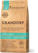 GRANDORF All Breeds Adult 4 Meat & Brown Rice 12 