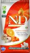 Farmina N&D Pumkin Fish and Orange Adult Medium/Maxi 12 ��